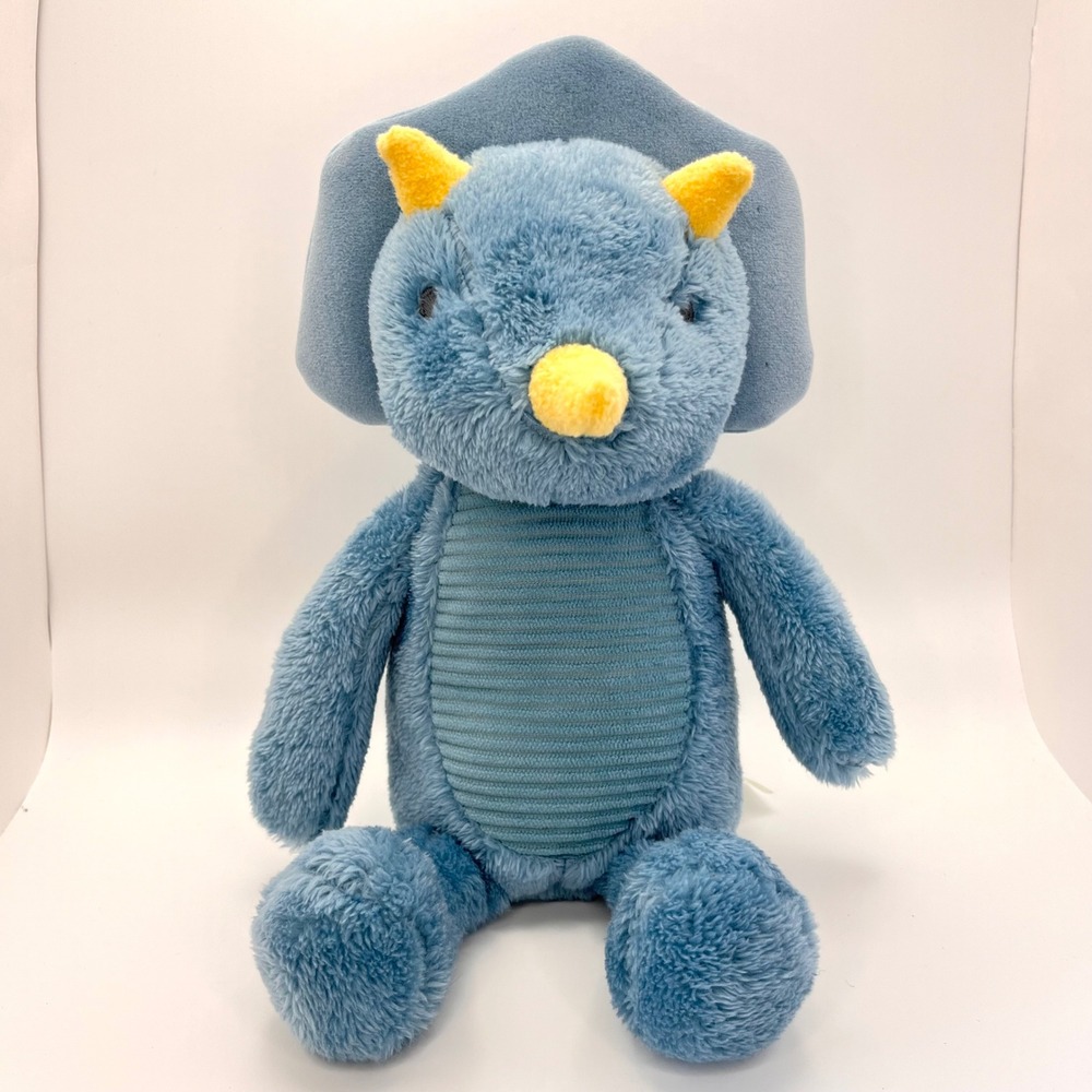 Cloud Island Blue Triceratops Dinosaur Plush Stuffed Animal Lovey Replacement